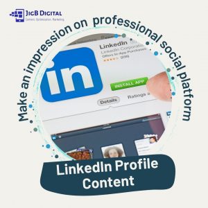 LinkedIn Profile Content Writing Service by JigB Digital