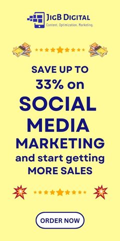 Social Media Marketing Package Discount Offer Banner for Affiliates.
