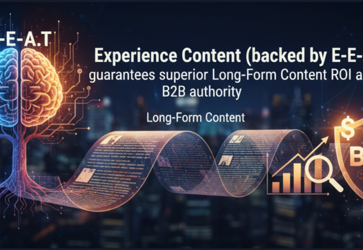 Image for Long-form content ROI with Experience content backed by EEAT Post 14-Oct-2025